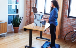 standing desk mat is good for posture